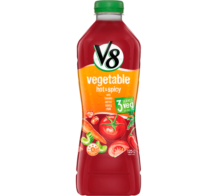 Campbell Arnott’s V8 Juices